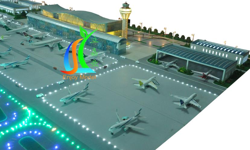 机场规划物流规划模型制作 国际物流展会模型制作 沙盘模型图片_5
